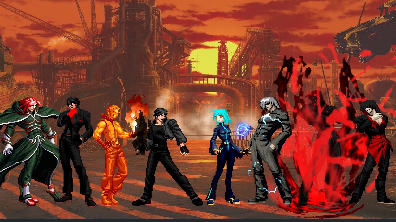Manh Hung's Storm Igniz Team vs AET's Code.C.Yagevil-R Team | KOF MUGEN