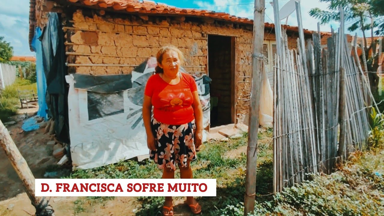NOVA HISTÓRIA.  Conheça D. FRANCISCA uma mulher sofredora e com muitos problemas de saúde.