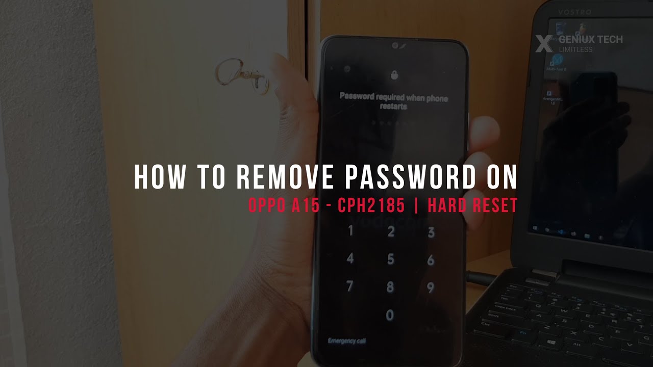 Removing Password/Hard Reset Oppo A15 CPH2185