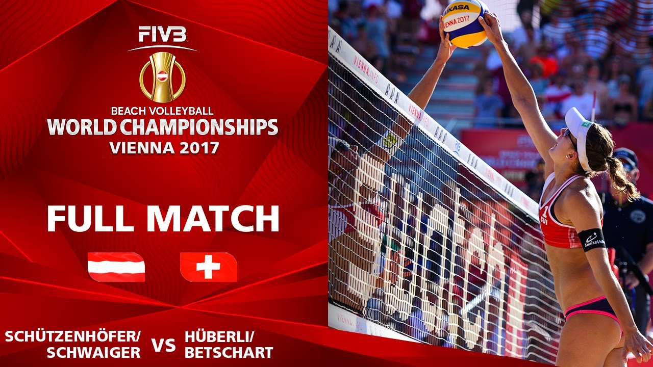 Schützenhofer/Schwaiger vs. Hüberli/Betschart - FULL | Beach Volleyball World Champs Vienna 2017