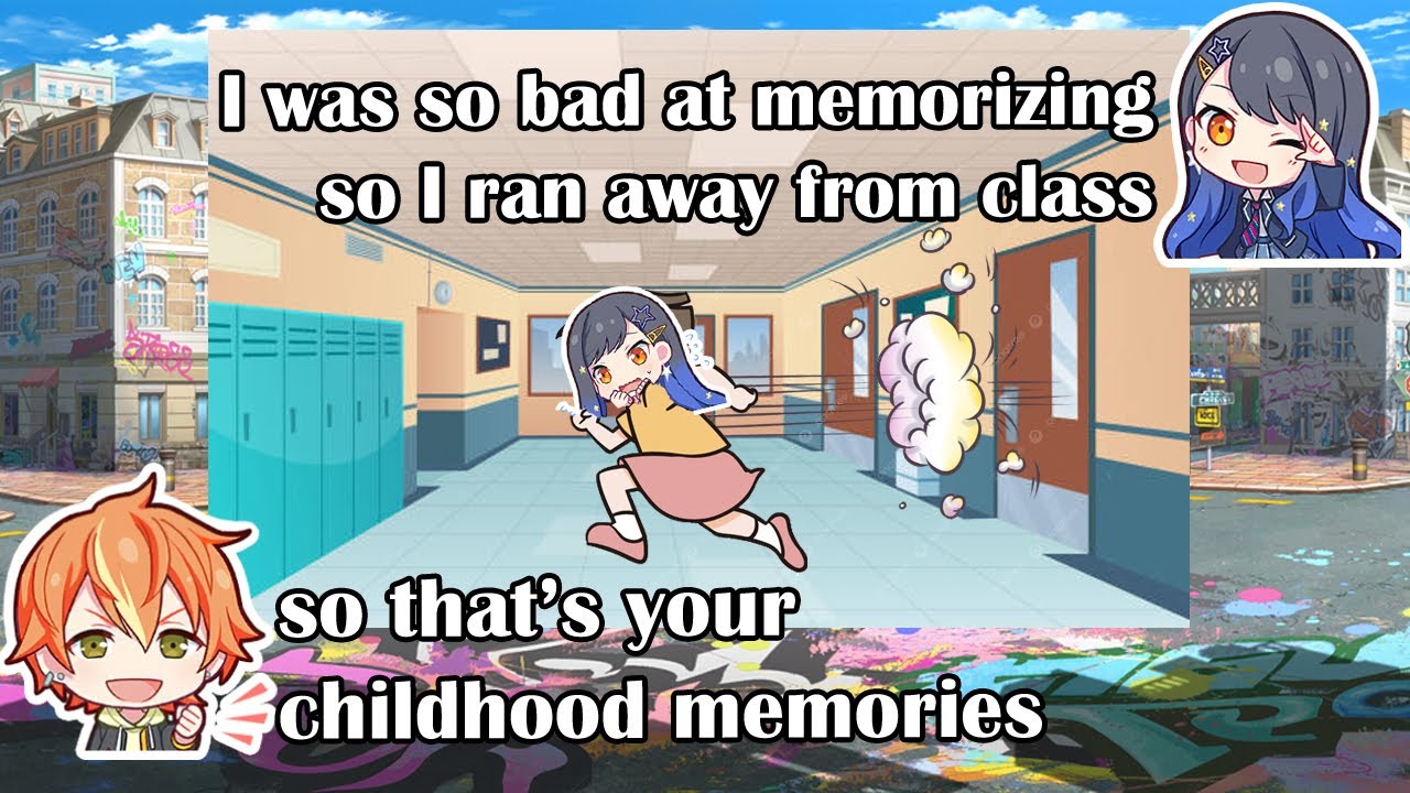 [ENG SUB] that time Sumi Tomomi Jienna(An) ran away from class | project sekai