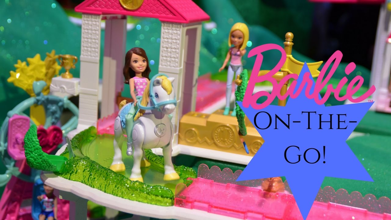 New! Barbie On-The-Go Track set - Toy Fair 2017
