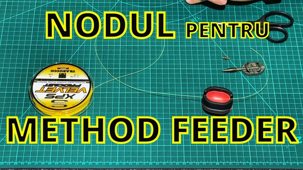 PESCUIT LA METHOD FEEDER PENTRU INCEPATORI EP. 3 NODUL CLINCH