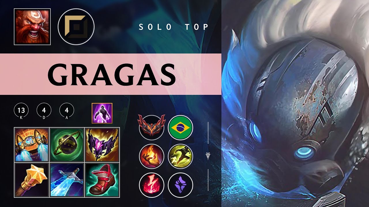 Gragas Top vs Gwen - BR Grandmaster Patch 26.01