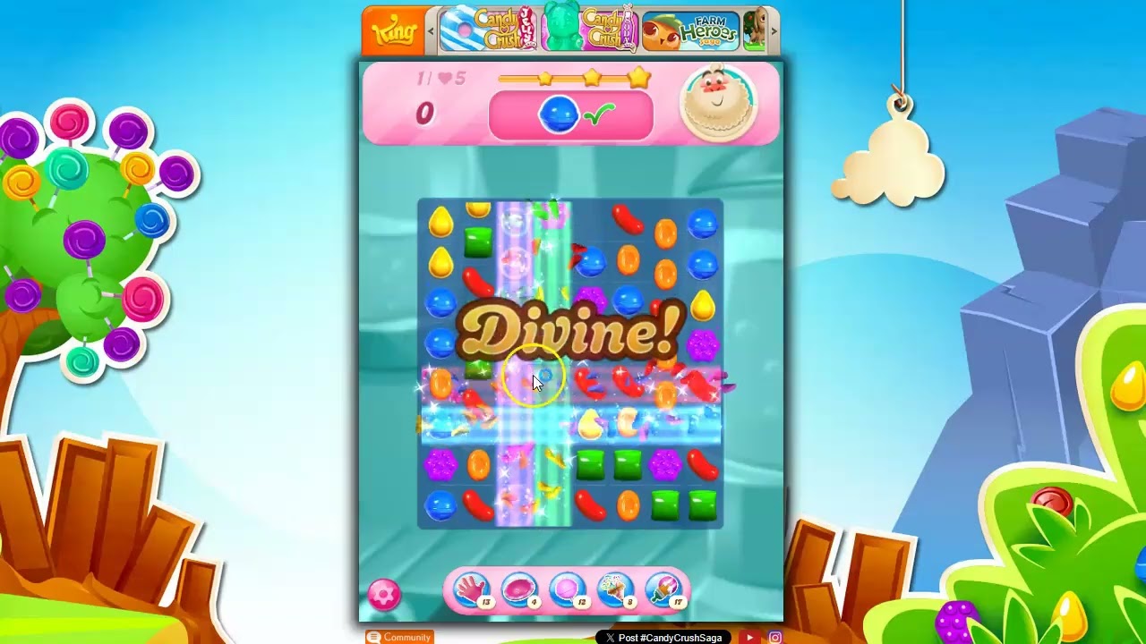 Candy Crush Saga Return of the Jellynauts First Knockout Round Begins and Almost Ends?