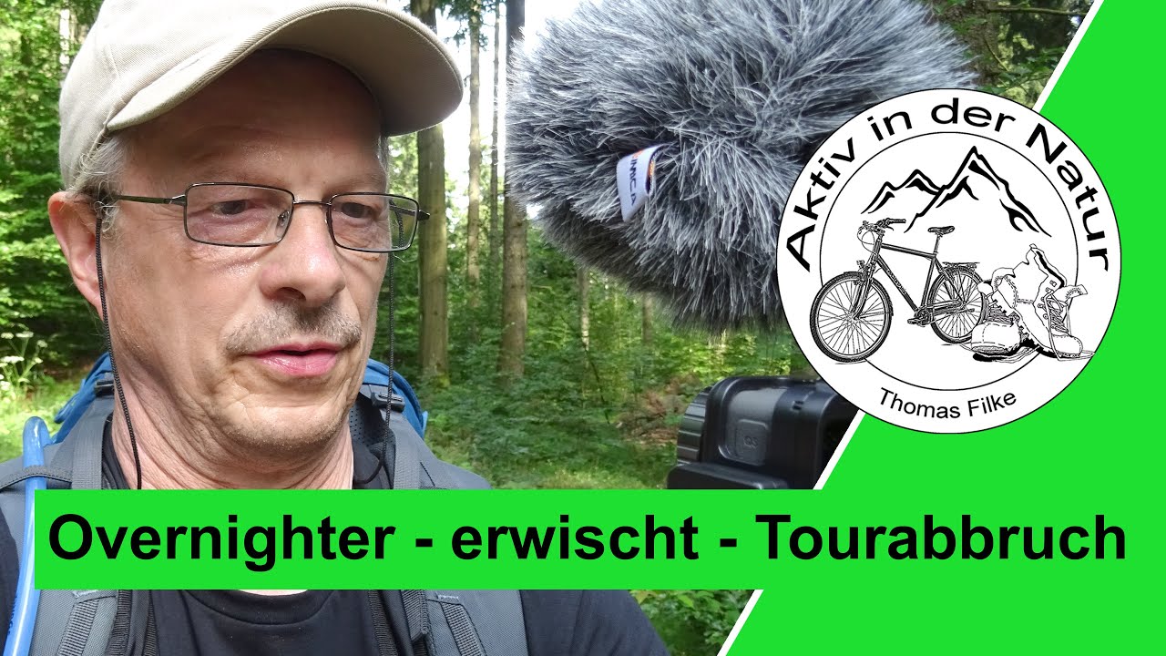 Overnighter im Zelt, erwischt und Tourabbruch