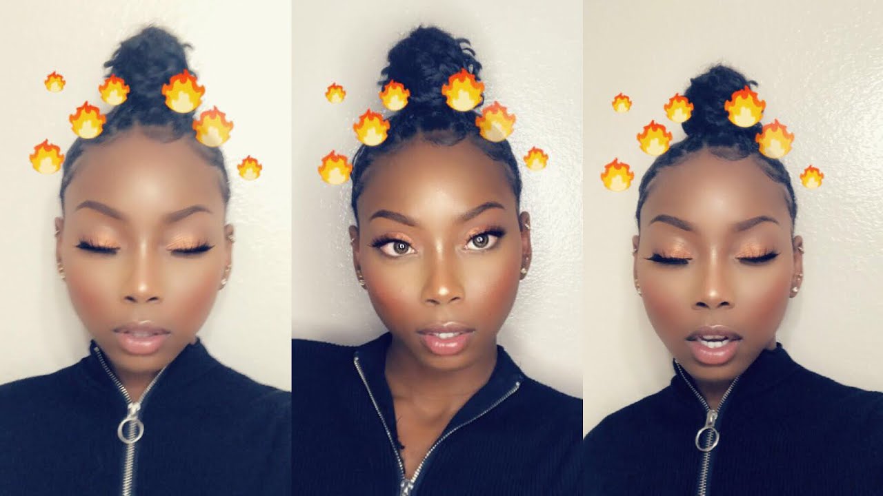 10 MIN GLAM MAKEUP TUTORIAL(easy & fun)