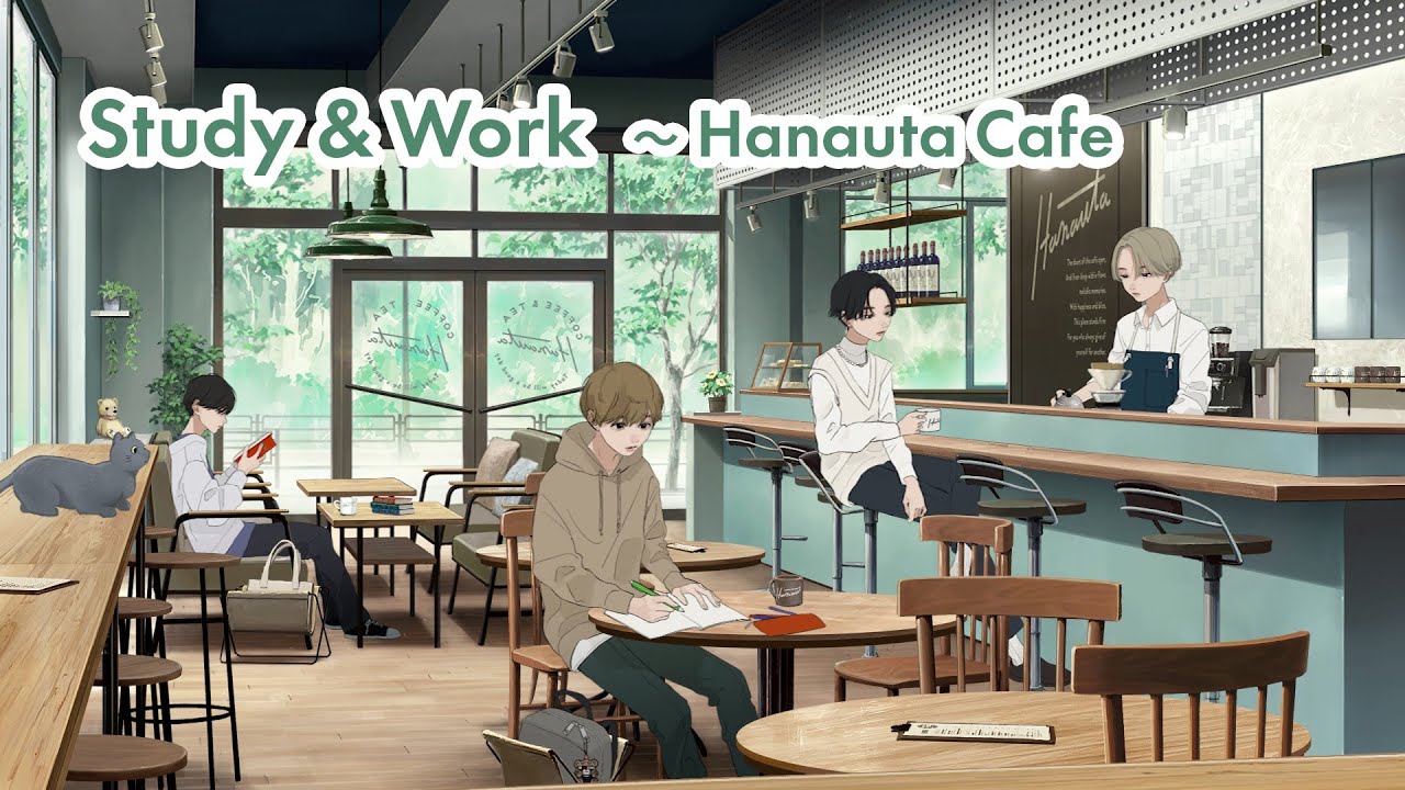 【Chill Channel】Study & Work ～ Hanauta Cafe