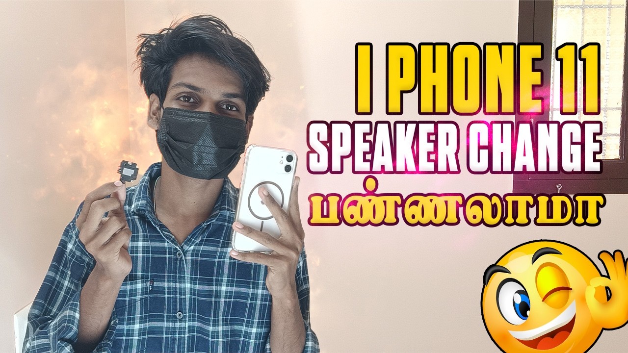 iPhone 11 Speaker Change 🔊 | Sound Problem Fix in Tamil 🔧