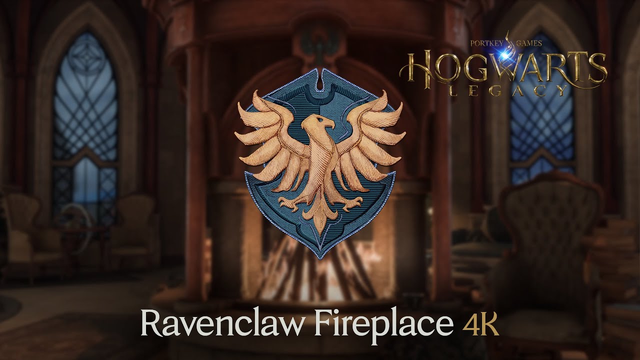 Hogwarts Legacy - Ravenclaw Fireplace [4K]