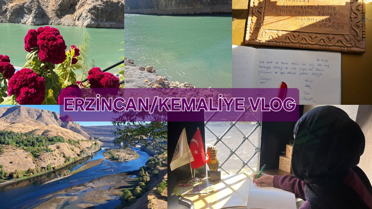 Günübirlik Kemaliye Gezisi Vlog 💐