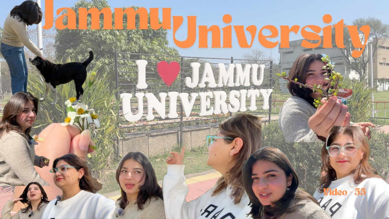 Explore Jammu University with Us| College Days Nostalgia & Campus Tour Sunday Vibes ✨