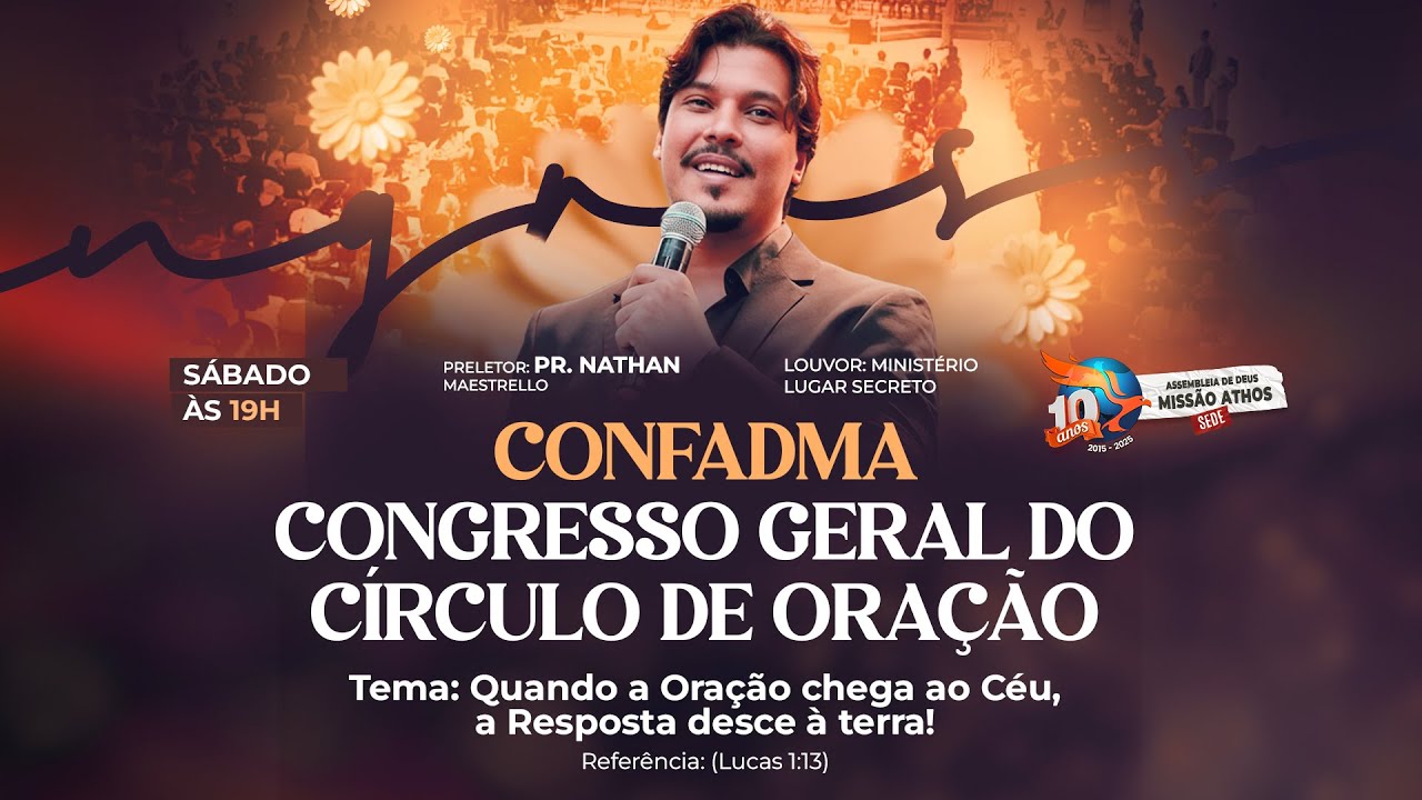 CONFADMA Congresso Geral Do C&iacute;rculo de Ora&ccedil;&atilde;o - Ao Vivo - 01/11/2025 - ADMA