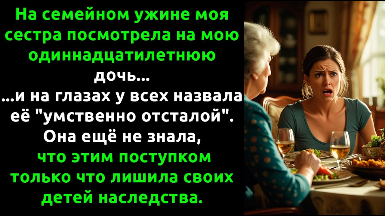 Моя сестра РЕШИЛА, что она лучше всех — и бабушка УНИЧТОЖИЛА её на глазах у всей семьи.