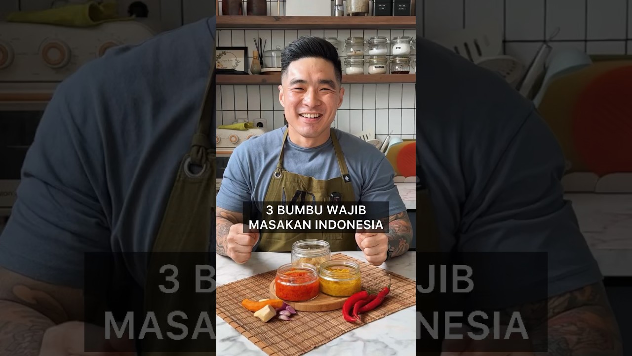 3 Bumbu Wajib Masakan Indonesia! Basic Bumbu yang wajib kalian tahu nih guys! #bumbudasar
