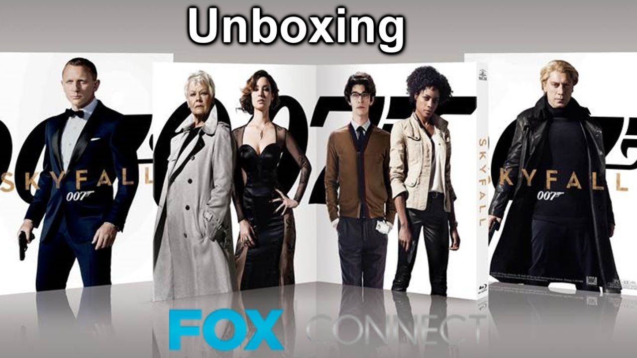 Skyfall FoxConnect Exclusive Blu-ray Unboxing - (2012) - (Daniel Craig / James Bond/007)