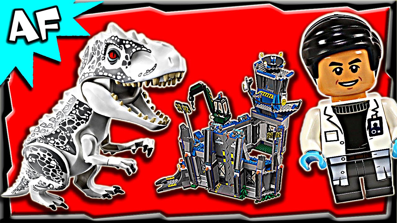 Lego Jurassic World INDOMINUS REX Breakout 75919 Stop Motion Build Review