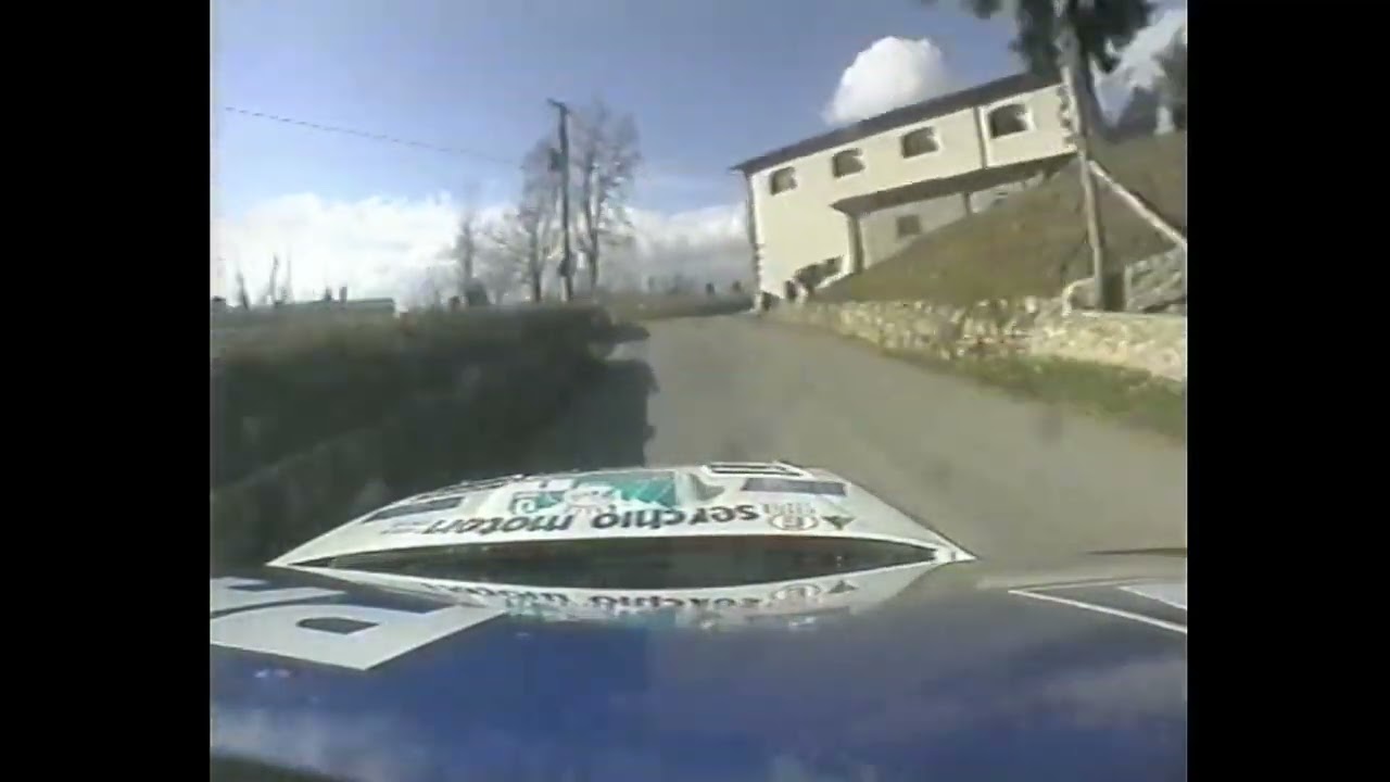 Camera car Paolo Andreucci Giovanni Bernacchini rally del ciocco 2000 subaru impreza wrc rallysprint