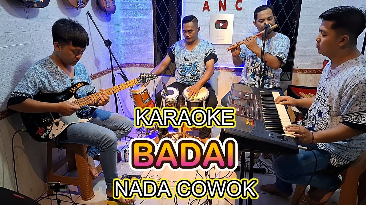 BADAI KARAOKE NADA COWOK YUNITA ABABIEL