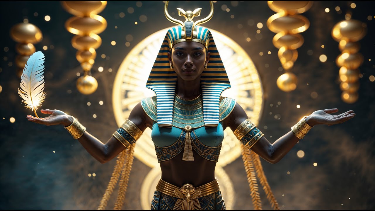 ⚖️ Ma’at’s Divine Balance 639Hz⚖️ Sacred Frequencies for Truth, Order & Inner Peace