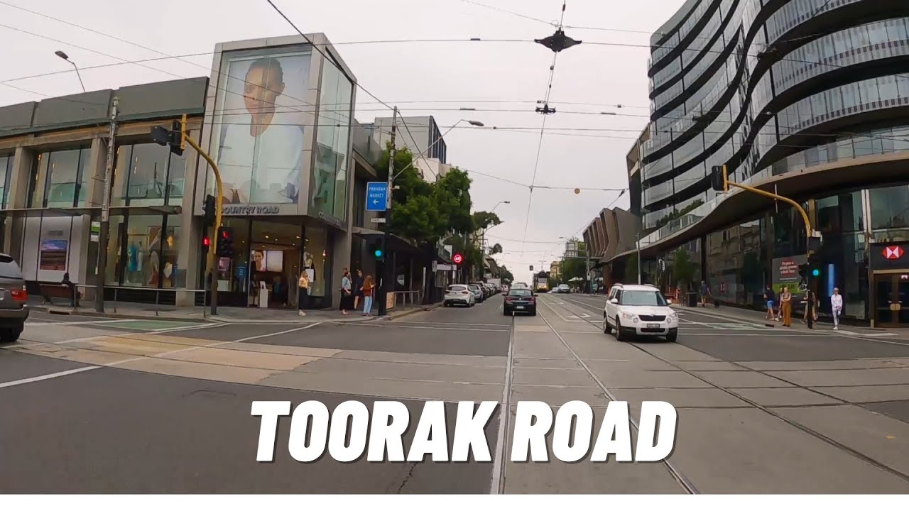 Drive From Toorak Road To Melbourne City Centre | Driving Tour Australia 2021