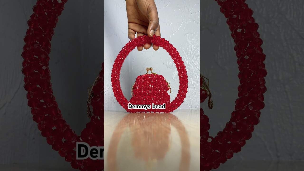 BAG RUBY PRO   #redbeadedbag #clutchbeadedbag #beadedbag