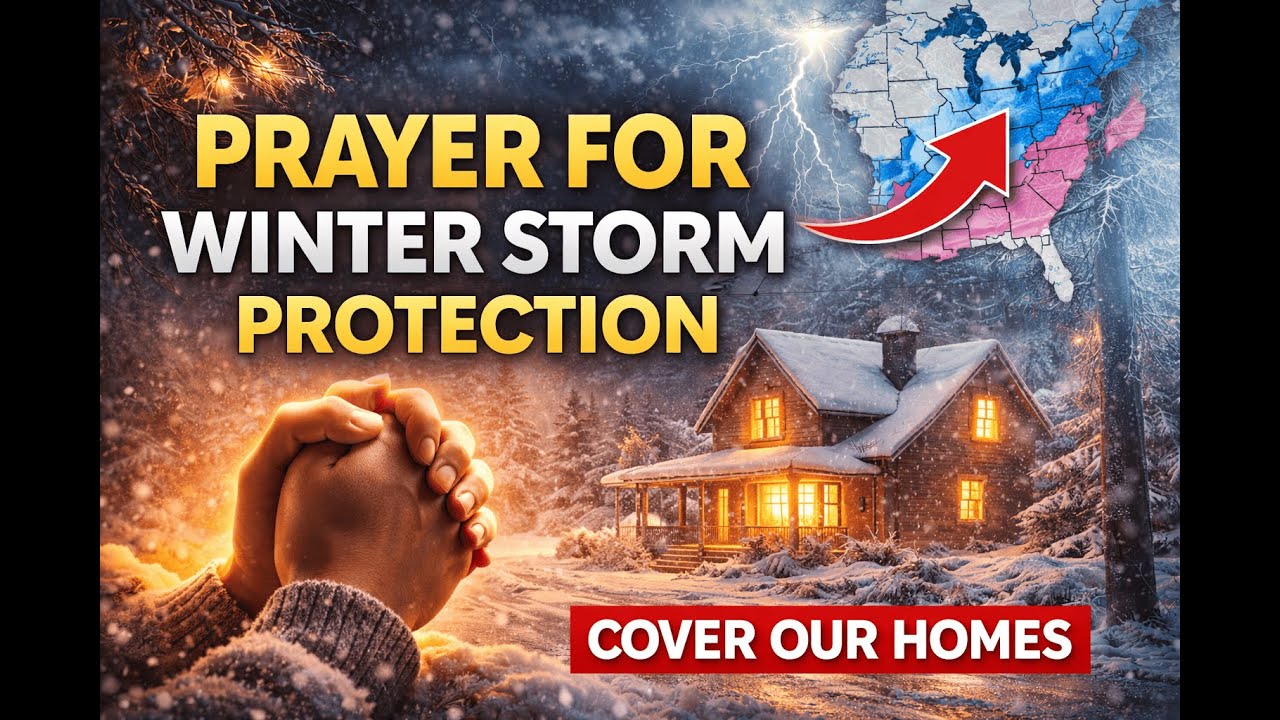 Prayer for Protection During the Winter Storm | Cover Our Homes, Families & Lives Tonight