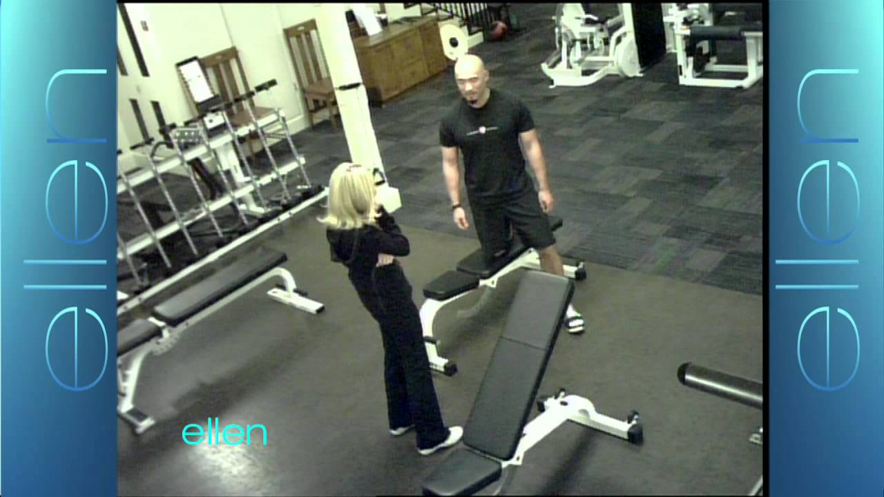 Kristin Chenoweth Pranks the WB Gym