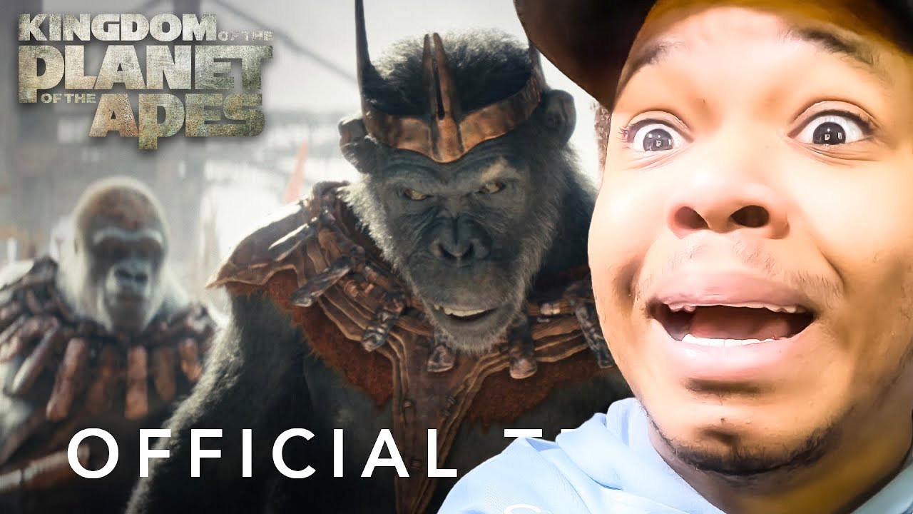 Dbfromep Reacts to the Kingdom of the Planet of the Apes Trailer *GETS TROLLED*