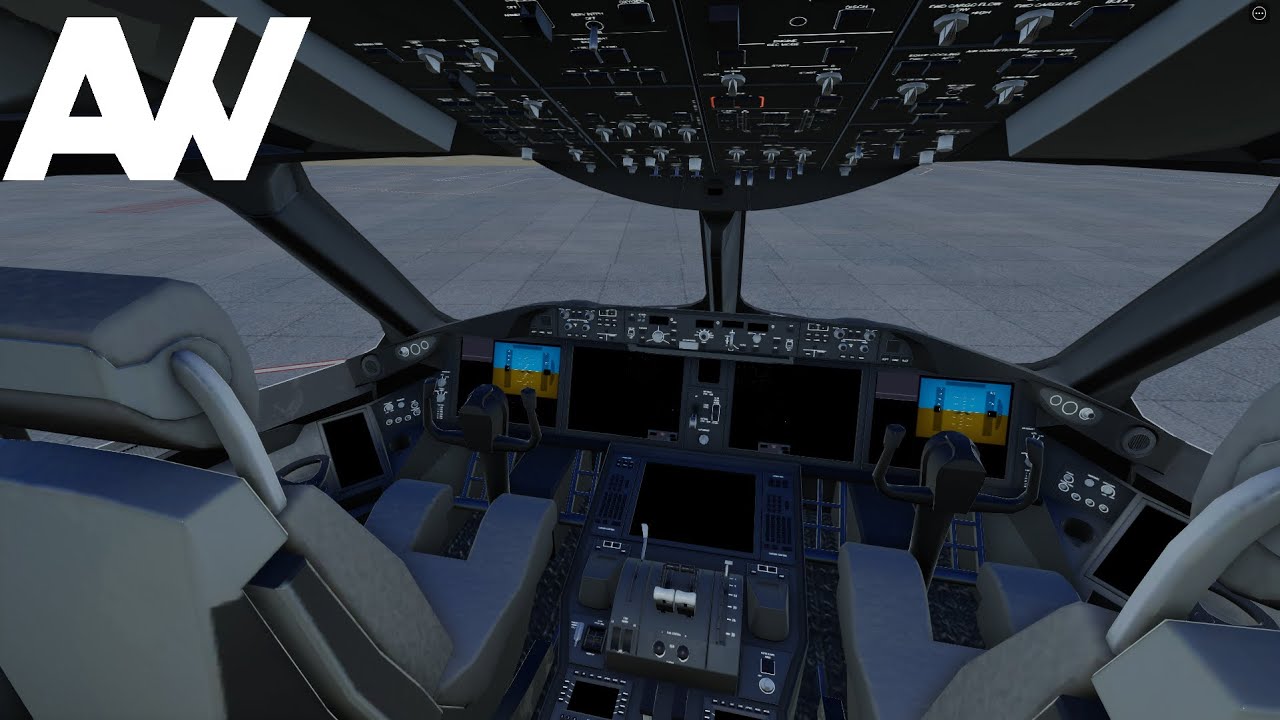 The best aircraft maker on Roblox - Aeroware aircraft testing (A330-300 and 787-10)