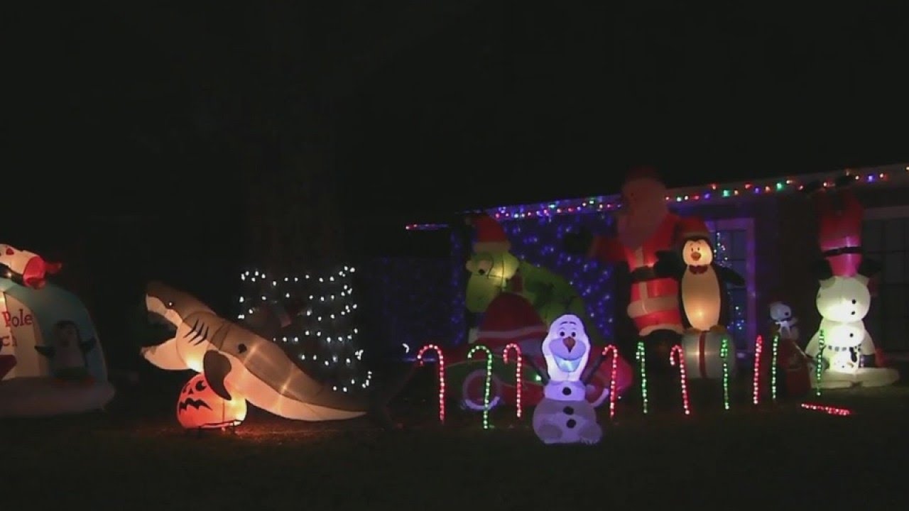 ‘Grinch’ tries to hide stolen Christmas decorations in own yard in Safety Harbor