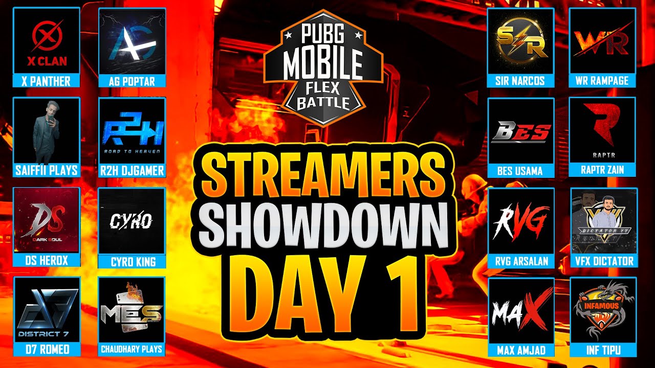 PUBGMOBILE PAKISTAN LIVESTREAM⚡ PMFB STREAMER  SHOWDOWN | X PANTHER GAMING