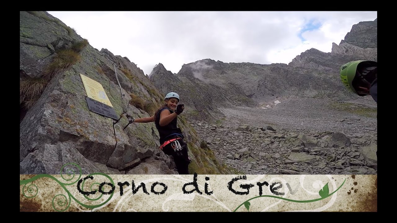 Unica, senza sconti: Ferrata Corno di grevo