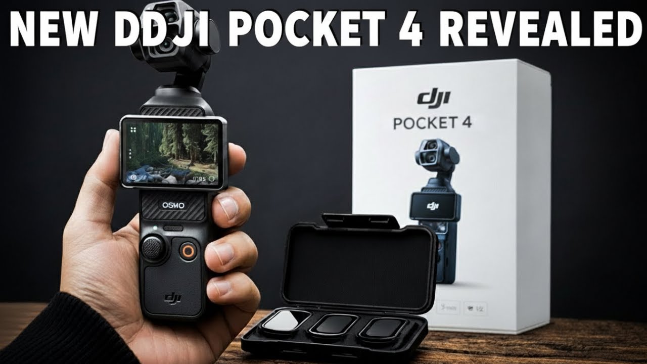DJI Osmo Pocket 4 Confirmed by FCC? Dual 1-Inch Sensor Rumors Explained