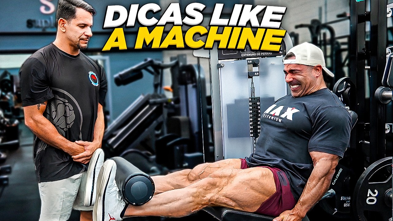 Nunca Mais Treine Perna da Mesma Forma - Cadeira Extensora