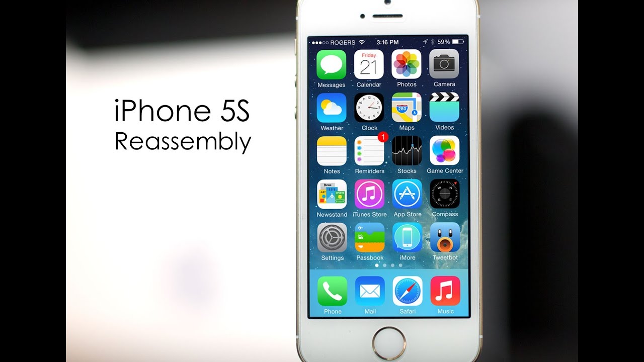 Apple iPhone 5S Disassembly / Tear Down / Take Apart