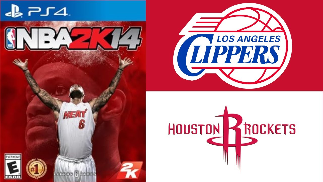 NBA 2K14 - Los Angeles Clippers vs Houston Rockets - PlayStation 5 Gameplay