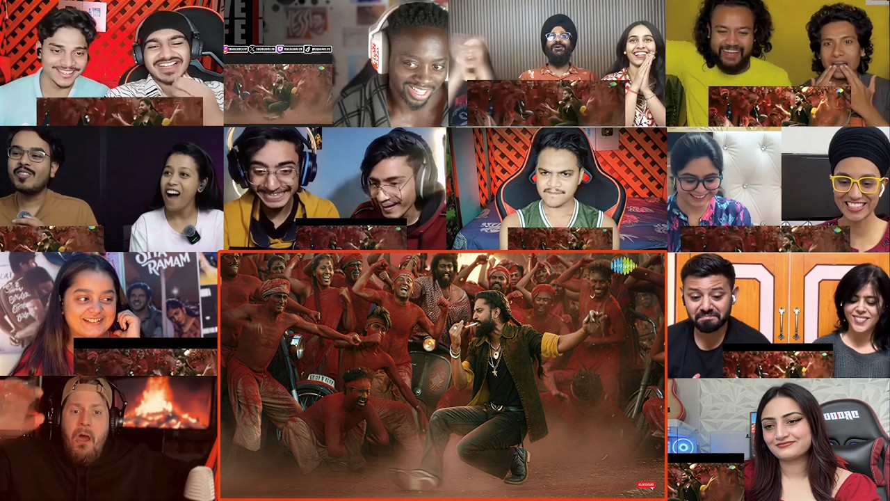 Aaya Sher Song Reaction Mashup 🔥| The Paradise | Nani’s Mass Entry Was INSANE