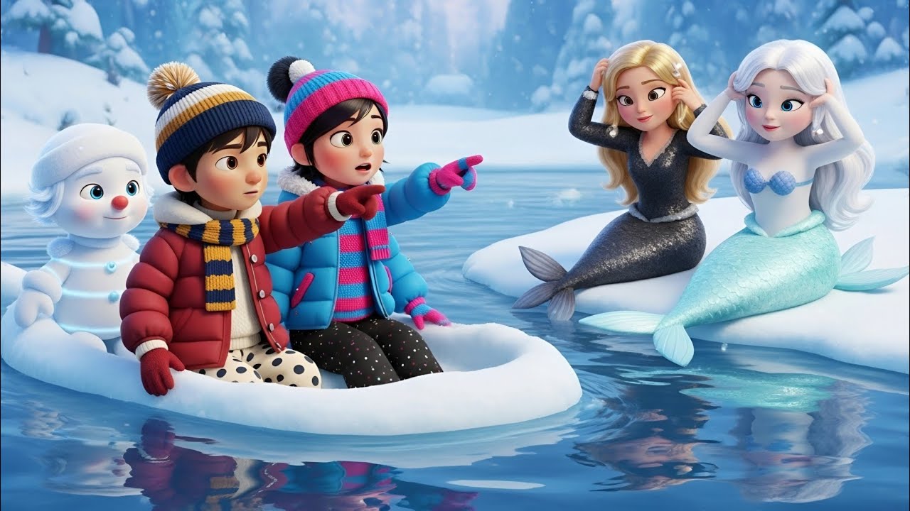 24 Hours in Talking Magical Snowflake City 🏰⛄