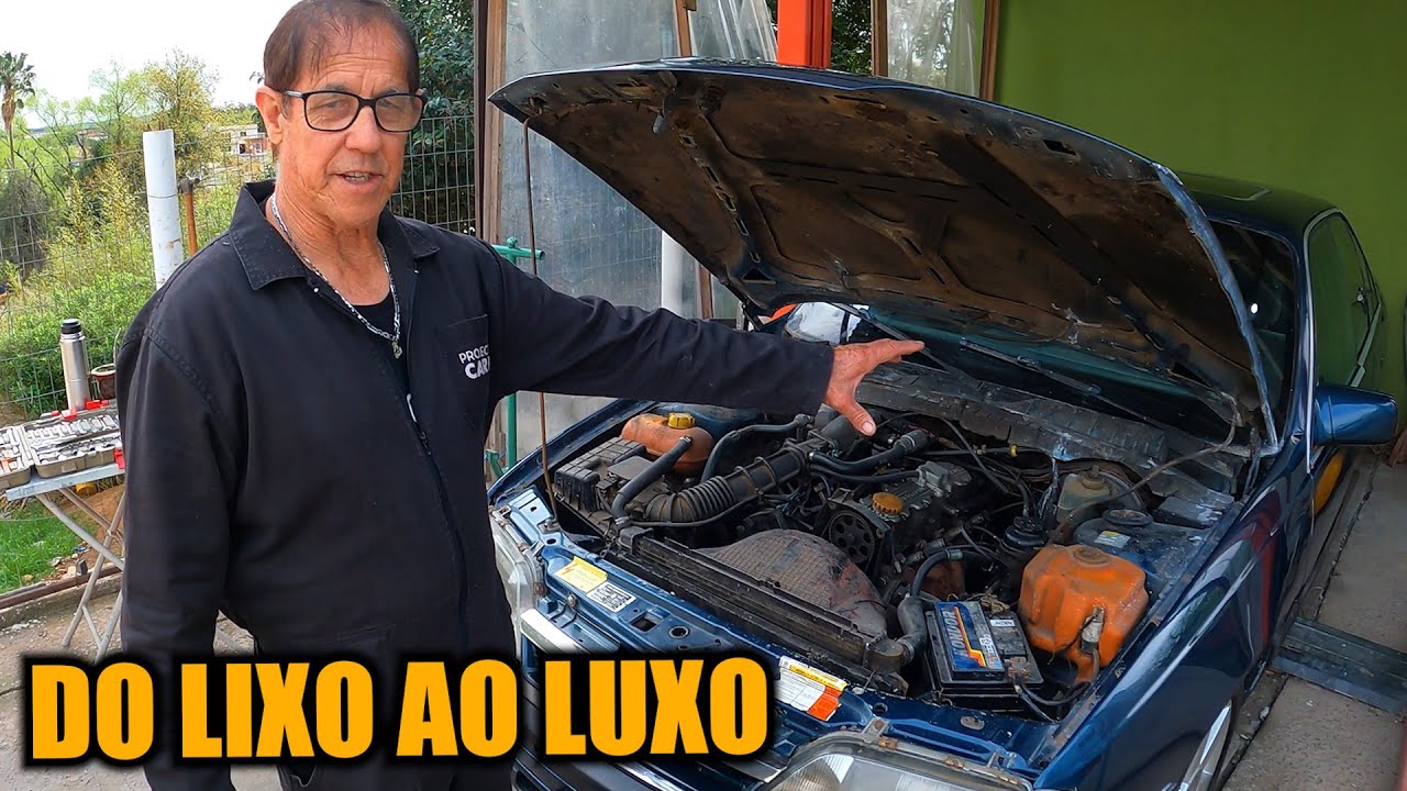 TRATO NO MOTOR DO OMEGA, REVISÃO COMPLETA - REFORMA DO OMEGA DO LEILÃO EP.11