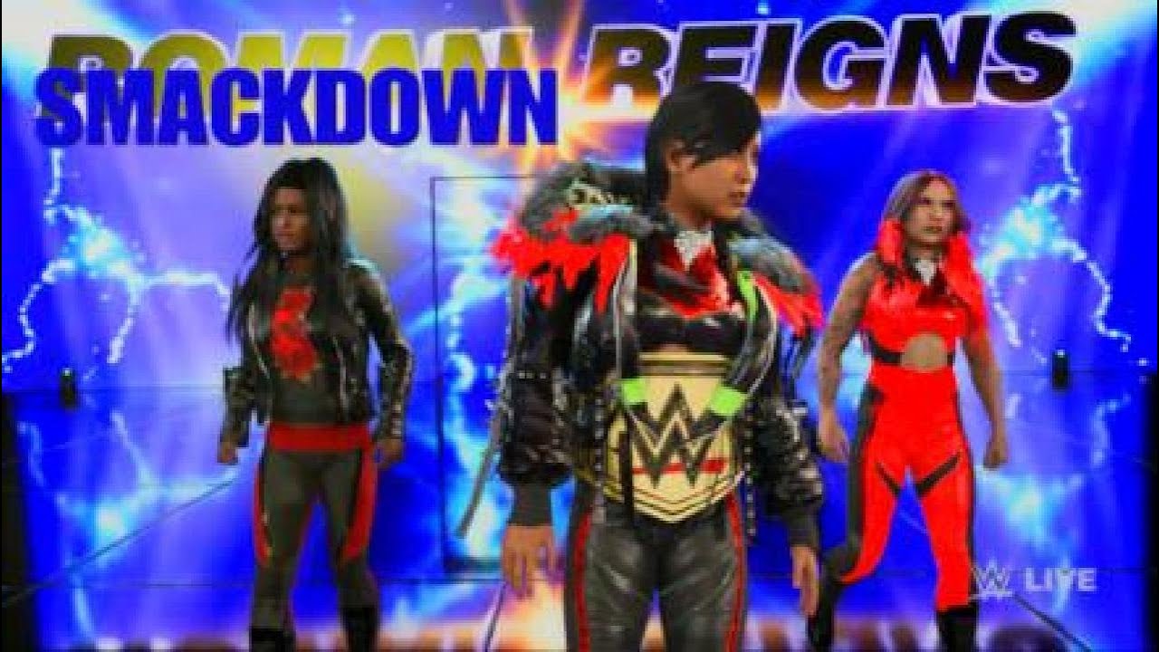 WWE 2K25 SMACKDOWN GINGER AND HEEL RESPOND TO SELINA RHODES!!!!!!!!!