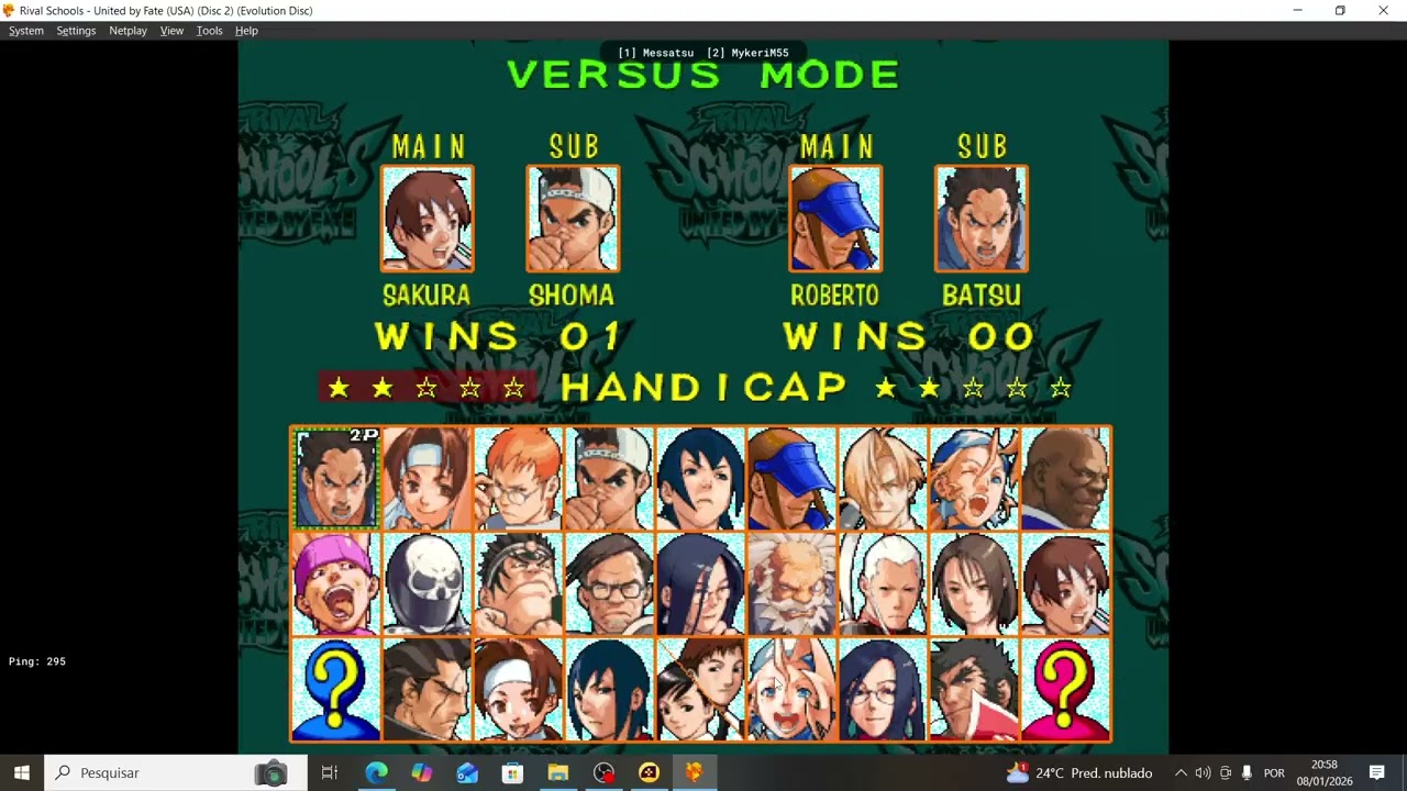 Rival Schools PS1 Online