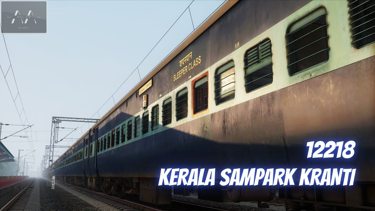 Finally reached Ernakulam  (NOSTALGIA) | 12218 KERALA SAMPARK KRANTI  | Railworks TS #indianrailways