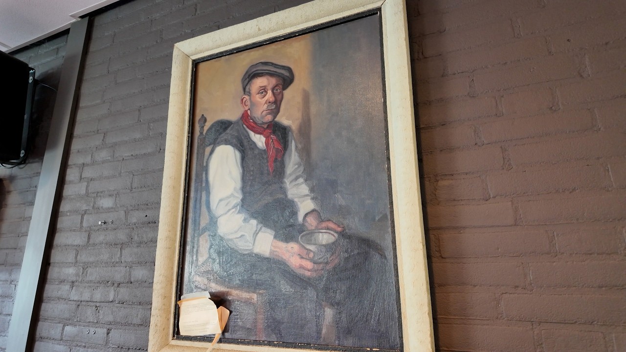 Schilderij na vijftig jaar terug bij familie na vondst briefje