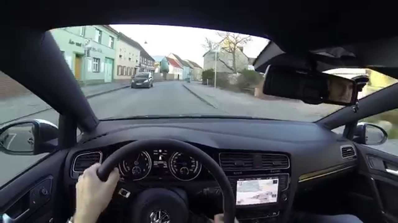 Golf 7 R - Fahreindr&uuml;cke #1: Probefahrt