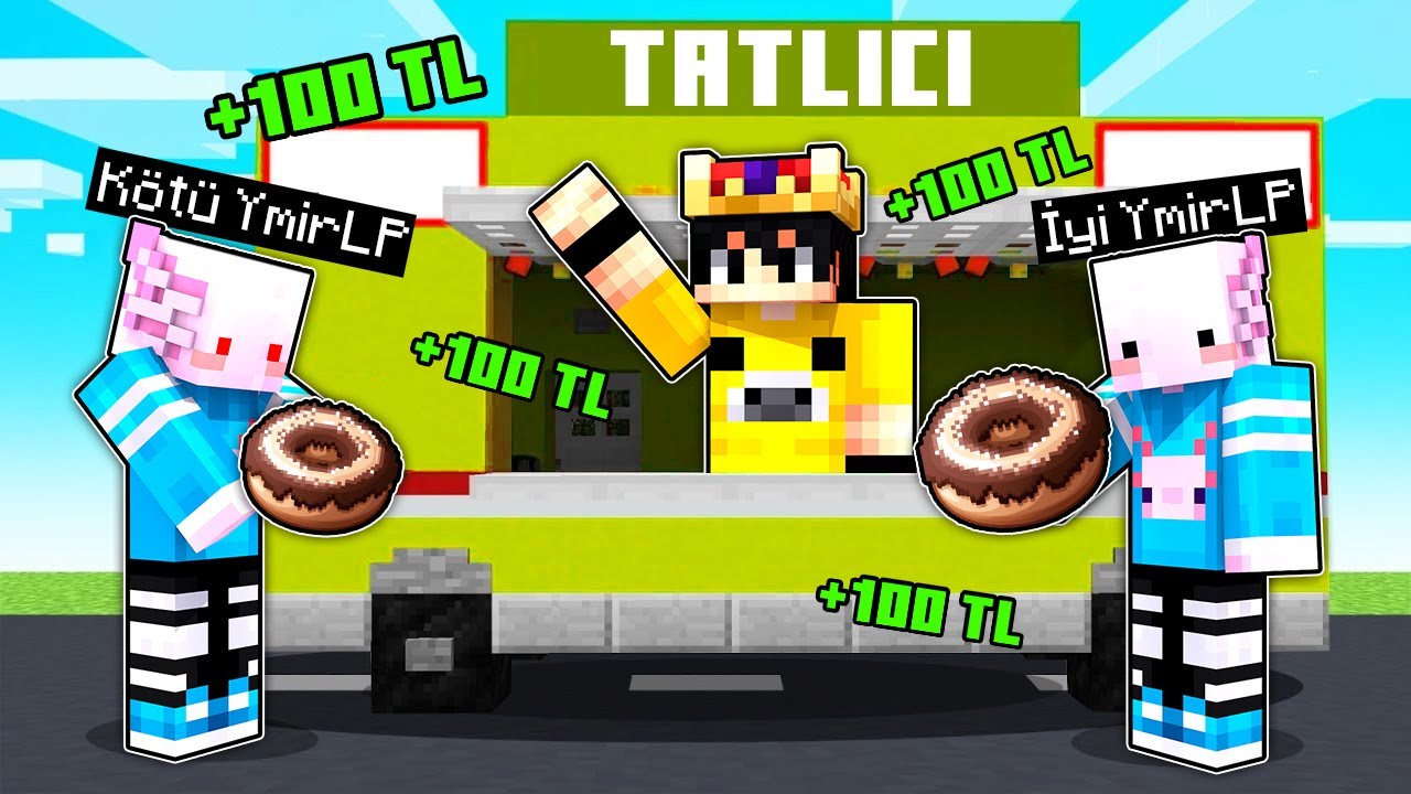 TATLI SATTIKÇA PARA KAZANIYORUM! - Minecraft