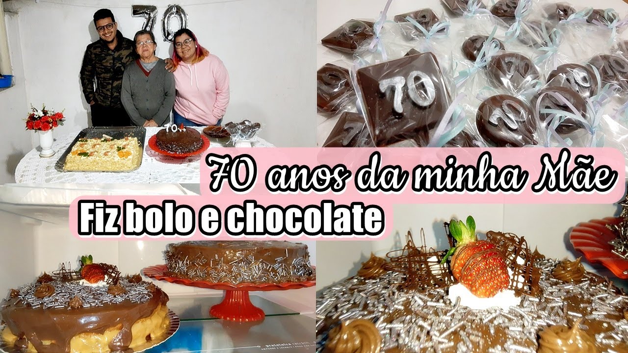Fiz o bolo de aniversário da minha mãe e quase não deu certo! 😯