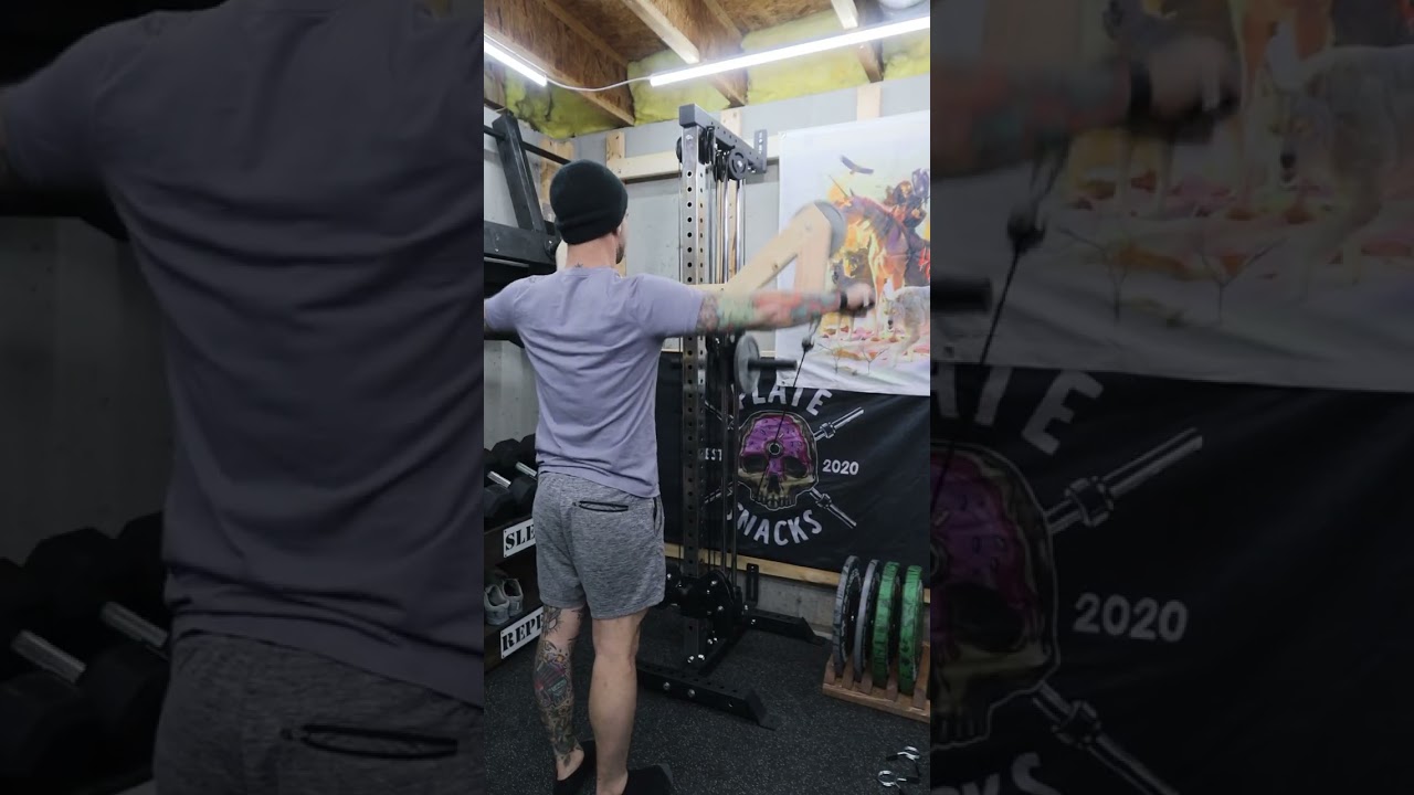 DIY lateral raise and the Bells of Steel wall mounted pulley tower 