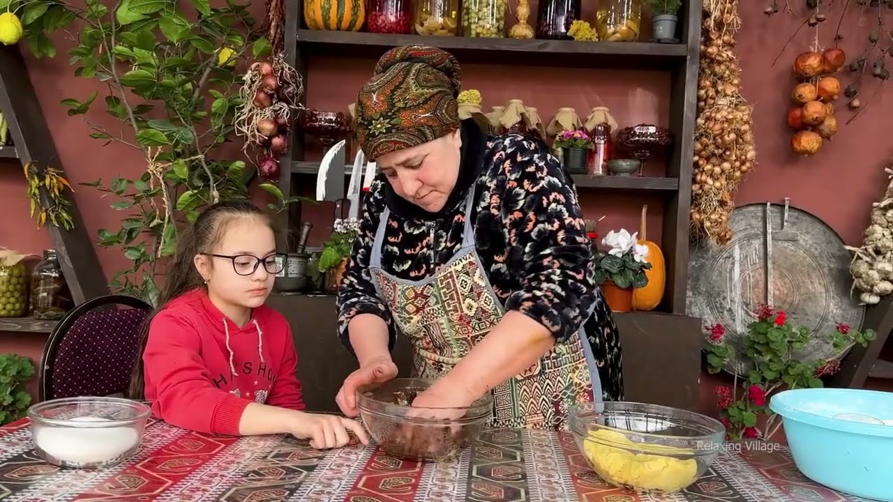 AN EXTRAORDINARY VILLAGE LIFE! 🛖🔥 Preparing a Massive Traditional Feast with Grandma & Family