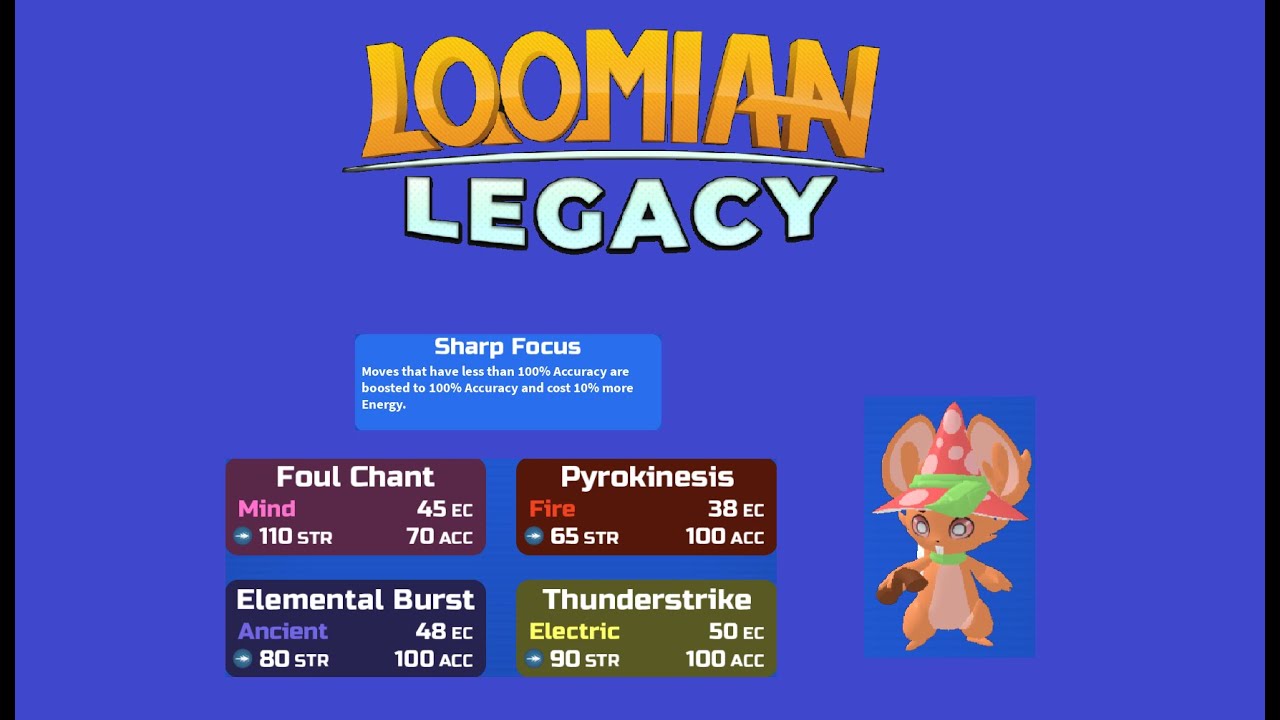 Shawchi hits hard, but its hard to bring in. Loomian Legacy PVP.